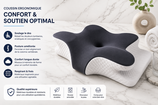 coussin orgonomique