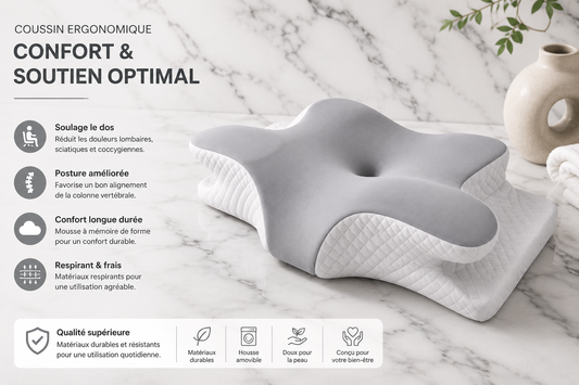 coussin orgonomique